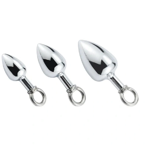 Anal Hooks Set Anal with Steel Stainless Cock DiscreetChoice Ring Hook 4663 0927